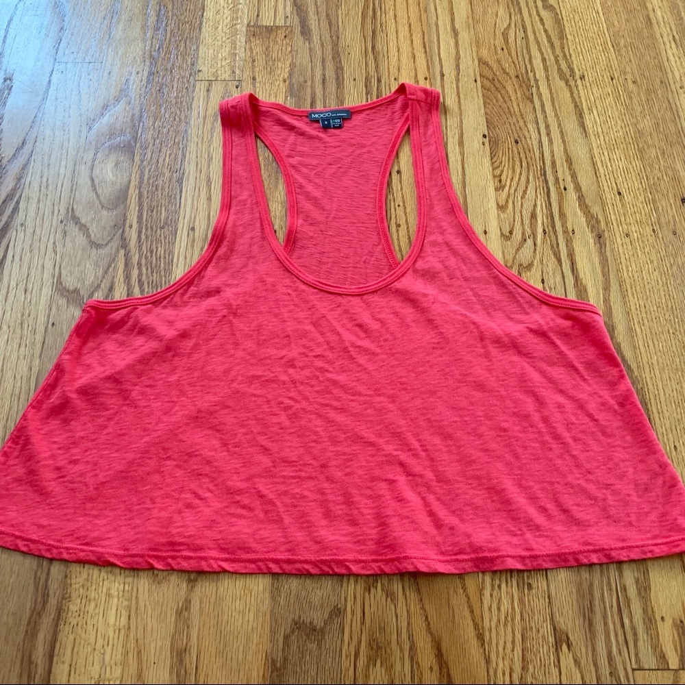 NWOT Crop Racerback Tank